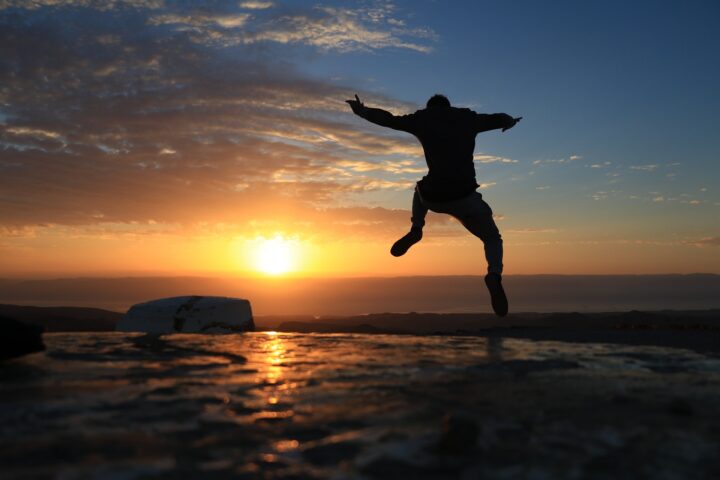 Jumping at Dawn